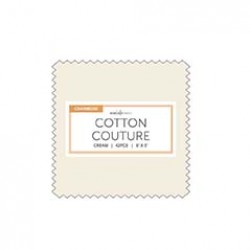 CREAM COTTON COUTURE CHARMS- 42 pcs - comes in a case of 10