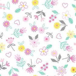 STITCHING FLOWERS