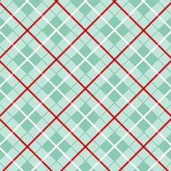 PEPPERMINT PLAID
