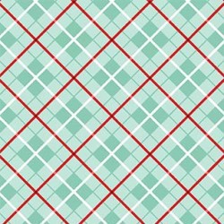 PEPPERMINT PLAID