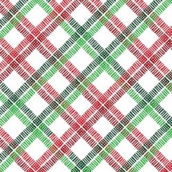 PEPPERMINT CANDY PLAID