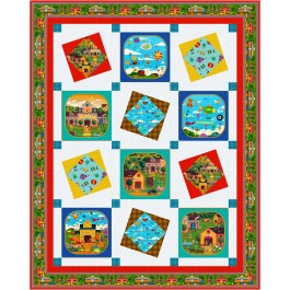 Flight Plan Quilt feat. Acme Flying School by Project House 360 - free pattern available November 2026