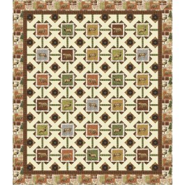 Pine creek lodge Ah, wilderness by christine stainbrook quilt