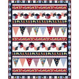 Playtime USA Quilt feat. Americana Baby by Marsha Evans 