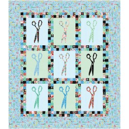 are you shearious? - A Stitch in Time Quilt by swirly girls design 40"x46"