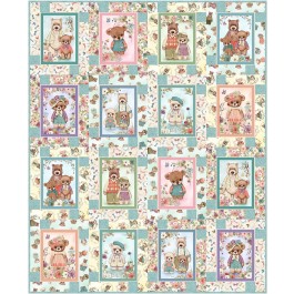 Block Talk feat. Bear Family Portraits by Swirly Girls Design 