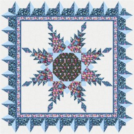 Beatnik Quilt feat. Bohemian Lane by Project House 360- free pattern available May 2026