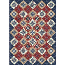 criss crossroads feat. buckaroo by everyday stitches quilt