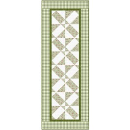 Good Fortune Tablecloth feat. Budding Roses by Brenda Plaster