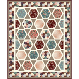 Hexie Garden feat. carefree by Marsha Evans Moore- pattern availabel in August, 2025