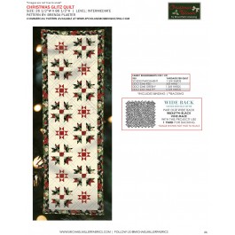 Christmas Glitz feat. Christmas Bloom by Brenda Plaster KITTING GUIDE