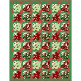 christmas cheer chistmas rodeo quilt by tamarinis /58"Wx76"H