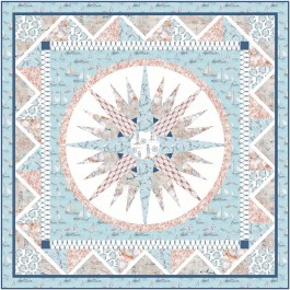 Sail on coastal living quilt by marsha Evans Moore 