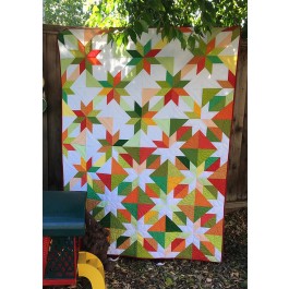 Confetti Star Cotton Couture Quilt by Material Girlfriends