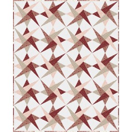 Spinners Quilt feat. Cottagecore Terracotta by Project House 360   