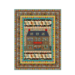 Friday Night Fun Quilt feat. Cozy Lounge by Marsha Evans Moore- free pattern available August 2026