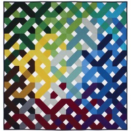 Criss Cross Quilt by Emily Herrick /60"x60"