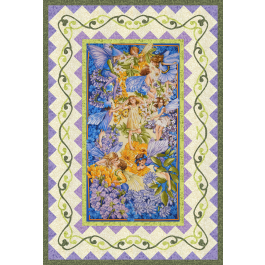 Dawn Fairies Quilt by Heidi Pridemore