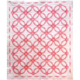 Double Wedding Ring QUILT by HoopSisters