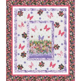 Fairy Dream Quilt by Heidi Pridemore   / 55x65"