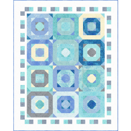 Octagon Alley FAIRY FROST Quilt by Heidi Pridemore
