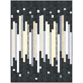 Fairy Frost Loose Change - Frosty Quilt by Sam Hunter of Hunter's Design Studio /60"x84"