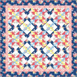 Farmhouse Lap Quilt by Swirly Girls Design /60"x60"