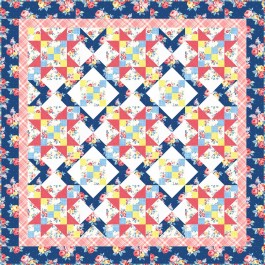 Farmhouse Lap Quilt by Swirly Girls Design /60"x60"