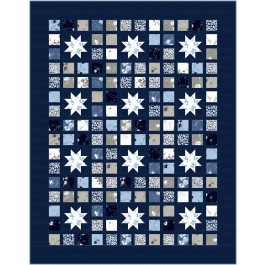 Starlit Picnic quilt flora bella by canuck quilter designs