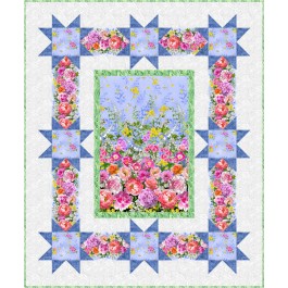 Flower Show quilt feat. Flower Splendor by Project House 360 