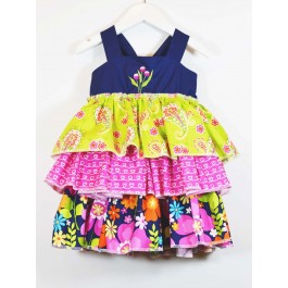 Addison's Triple Ruffle Dress by Create Kid's Couture