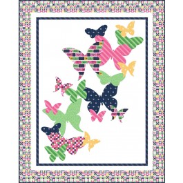 Flutterby Quilt by Emily Herrick / 57"x71"