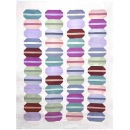 French Macaron Quilt by Modern Handcraft / 52"x70"