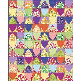 Gateway with Coco Fresh Fruit Quilt by Everyday Stitches /64"x75"