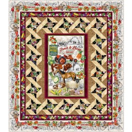 FARM COUNTRY BY PROJECT HOUSE 360 QUILT FEAT. FRESH & LOCAL -PATTERN AVAILABLE IN JUNE