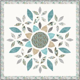 joy frieze frame quilt by Coach House Designs - 52"x52"