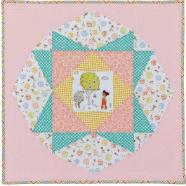 Frisbee Wall hanging sew seeds of love Quilt by Sew Mariana 