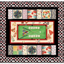 block talk game on quilt by swily girls design 