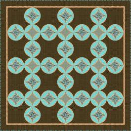 Hollywood Glamour Quilt feat. Golden Age Cinema by Siobhan Fitzpatrick - free pattern available January 2027