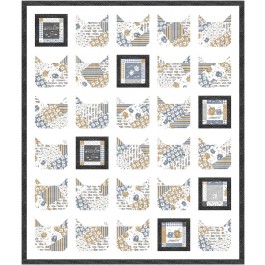 Crazy Cat Lady 2 pur-fect by ladeebug design /54"Wx64"H