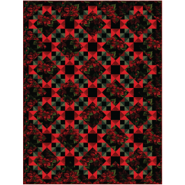 Grand Holiday Quilt by Heidi Pridemore