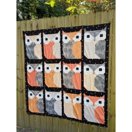 Midnight Owl quilt by Kristi Mcdonough