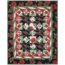 Happy Holly Days Quilt by Marinda Stewrat /40"x51"