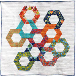 Valencia Hexie Link Quilt  by Karie Jewels 