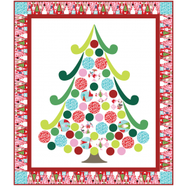Holiday Row Quilt by Heidi Pridemore /38x44"