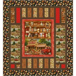 Triad Quilt feat. Homestead General Store by Quilting Renditions