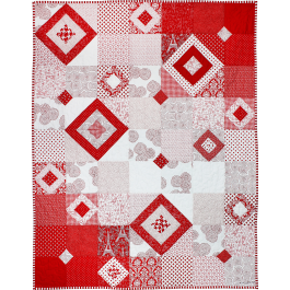 It's Hip to Be Square Quilt by Marinda Stewart