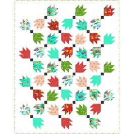 TEA LEAVES BY MEADOW MIST DESIGNS QUILT FEAT. JUNGLE EXPLORERS 