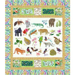Who's Who Quilt feat. Jungle Menagerie By Project House 360