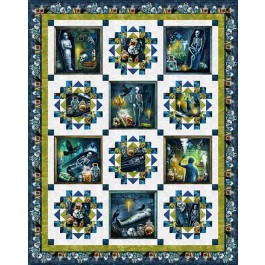 Monster Mash Quilt feat. Lab of Horrors by Project House 360- free pattern available June 2027